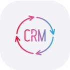 CRM ทำงานร่วมกับระบบ CRM เช่น Salesforce และ MS Dyanamics